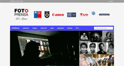 Desktop Screenshot of fotoprensa.cl